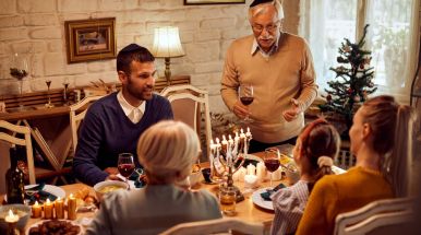 Семейный ужин евреев