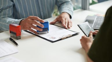 подача заявления на оформление визы