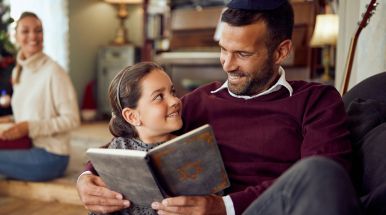 Праздник в еврейской семье