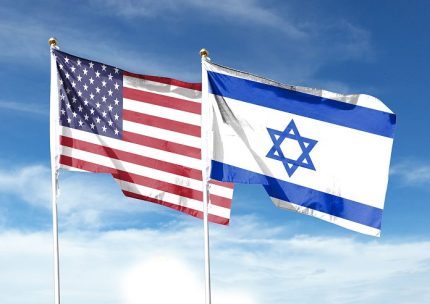 флаги Израиля и США